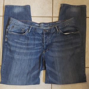 EEUC Eddie Bauer relaxed boyfriend jeans 16